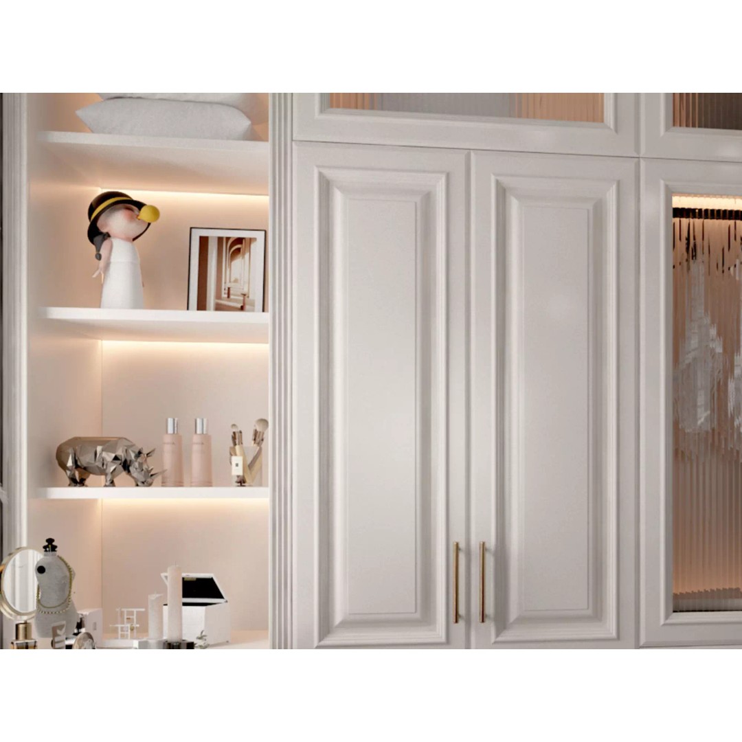 Cloakroom Dressing Room 3D Model – Luxury Interior Asset, FBX, OBJ - View 3