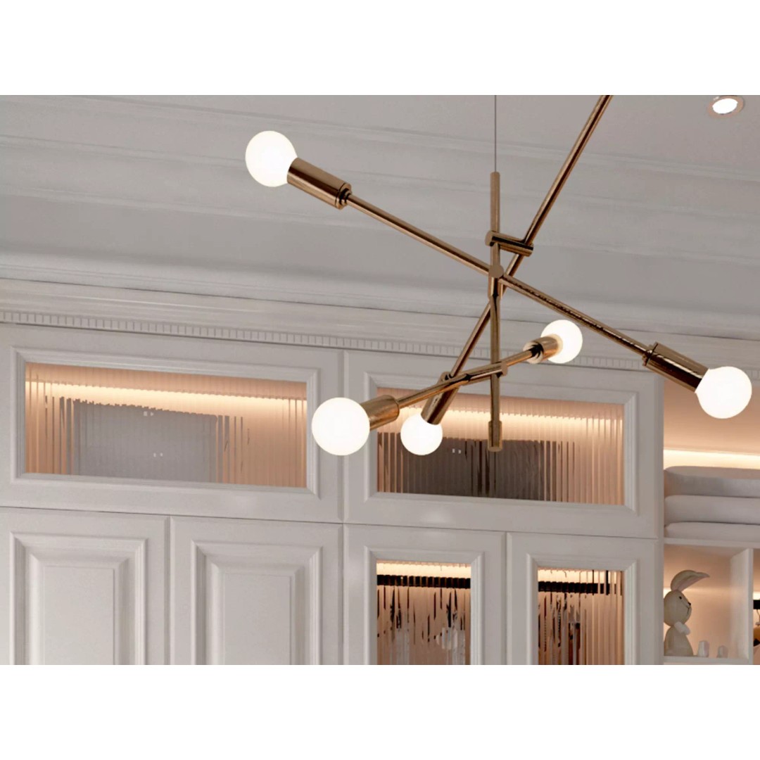 Cloakroom Dressing Room 3D Model – Luxury Interior Asset, FBX, OBJ - View 6