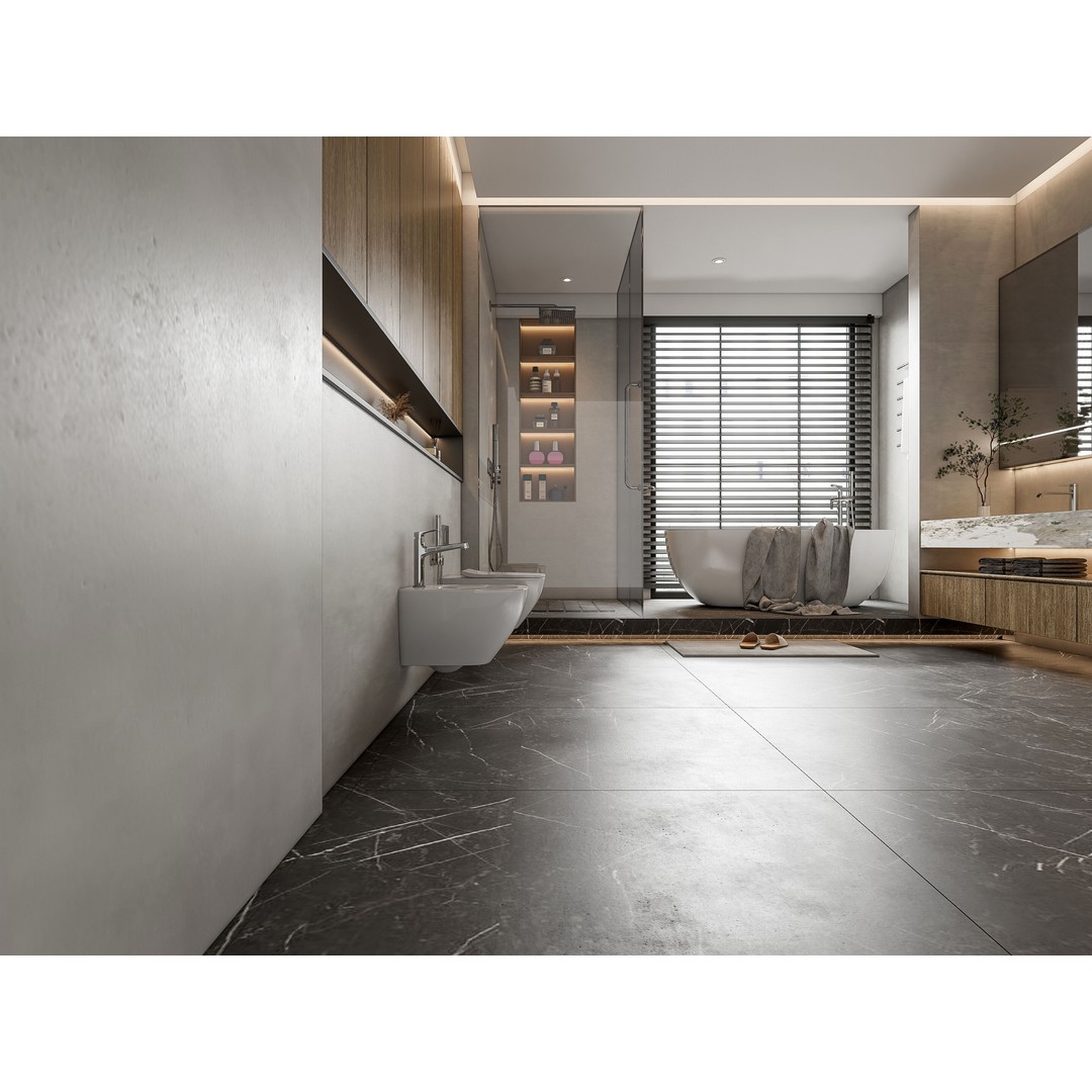 Modern Bathroom 3D Model – Elegant Vanity Scene, FBX, Blender, PBR - View 18