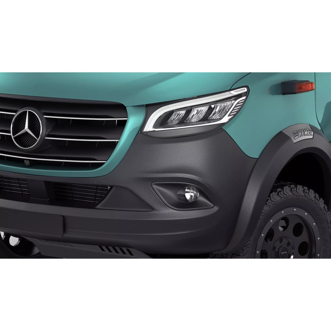 Hymer Venture S 3D Model – Detailed Vehicle with Openable Doors, FBX, OBJ - View 11