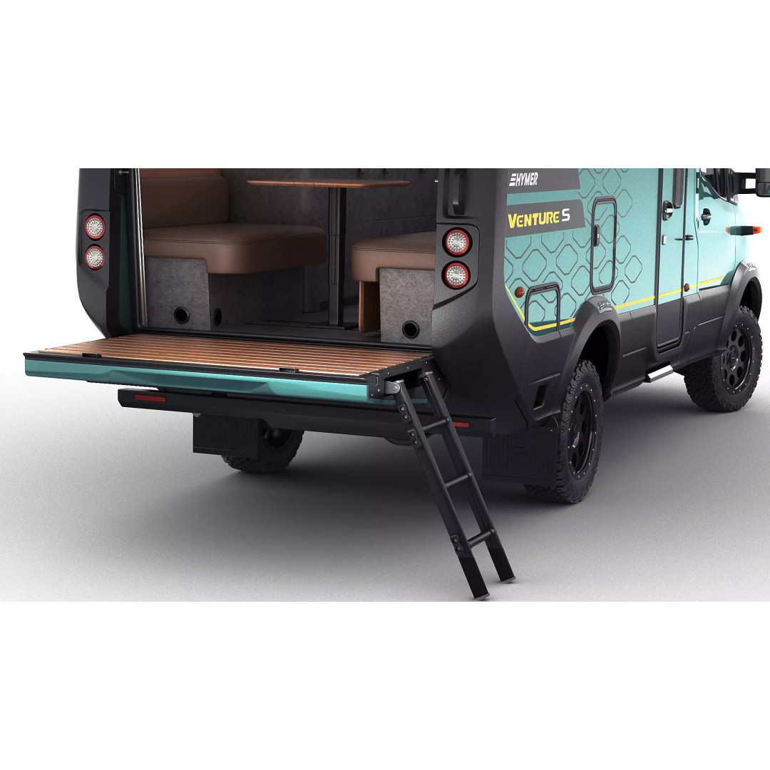 Hymer Venture S 3D Model – Detailed Vehicle with Openable Doors, FBX, OBJ - View 15