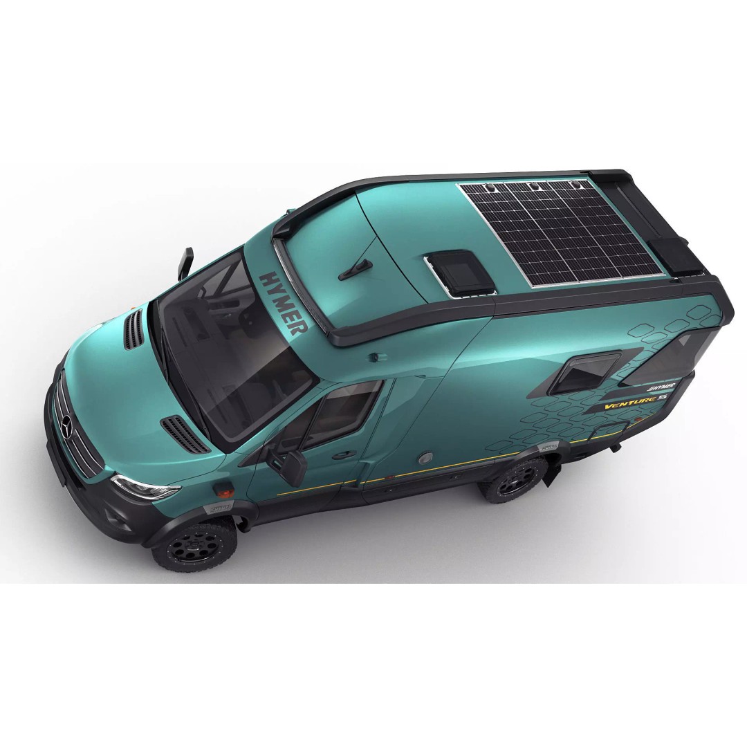 Hymer Venture S 3D Model – Detailed Vehicle with Openable Doors, FBX, OBJ - View 16