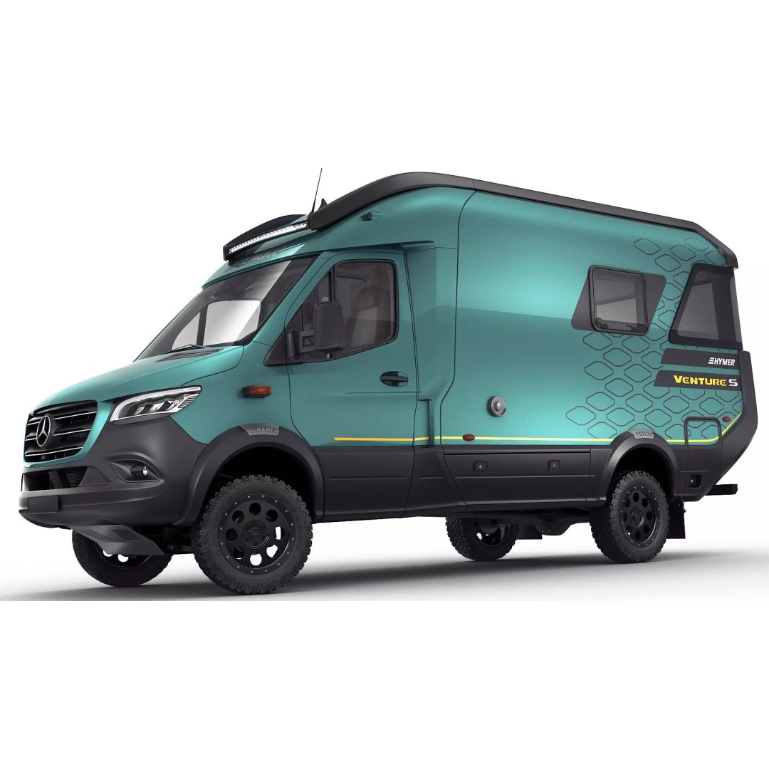 Hymer Venture S 3D Model – Detailed Vehicle with Openable Doors, FBX, OBJ - View 18