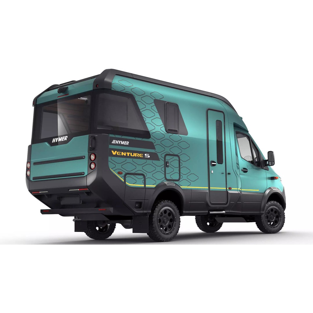 Hymer Venture S 3D Model – Detailed Vehicle with Openable Doors, FBX, OBJ - View 19