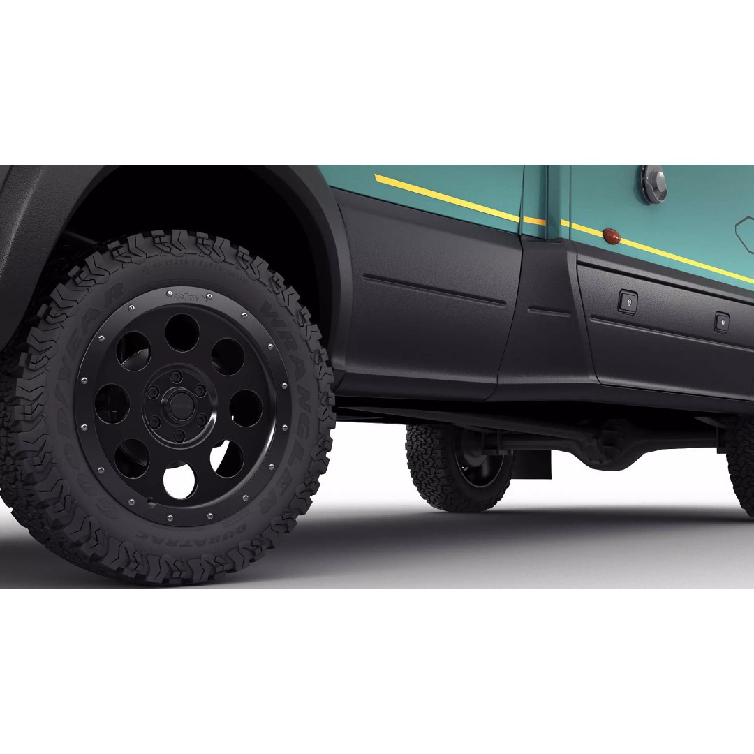 Hymer Venture S 3D Model – Detailed Vehicle with Openable Doors, FBX, OBJ - View 20