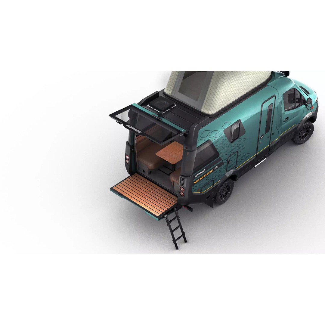 Hymer Venture S 3D Model – Detailed Vehicle with Openable Doors, FBX, OBJ - View 24