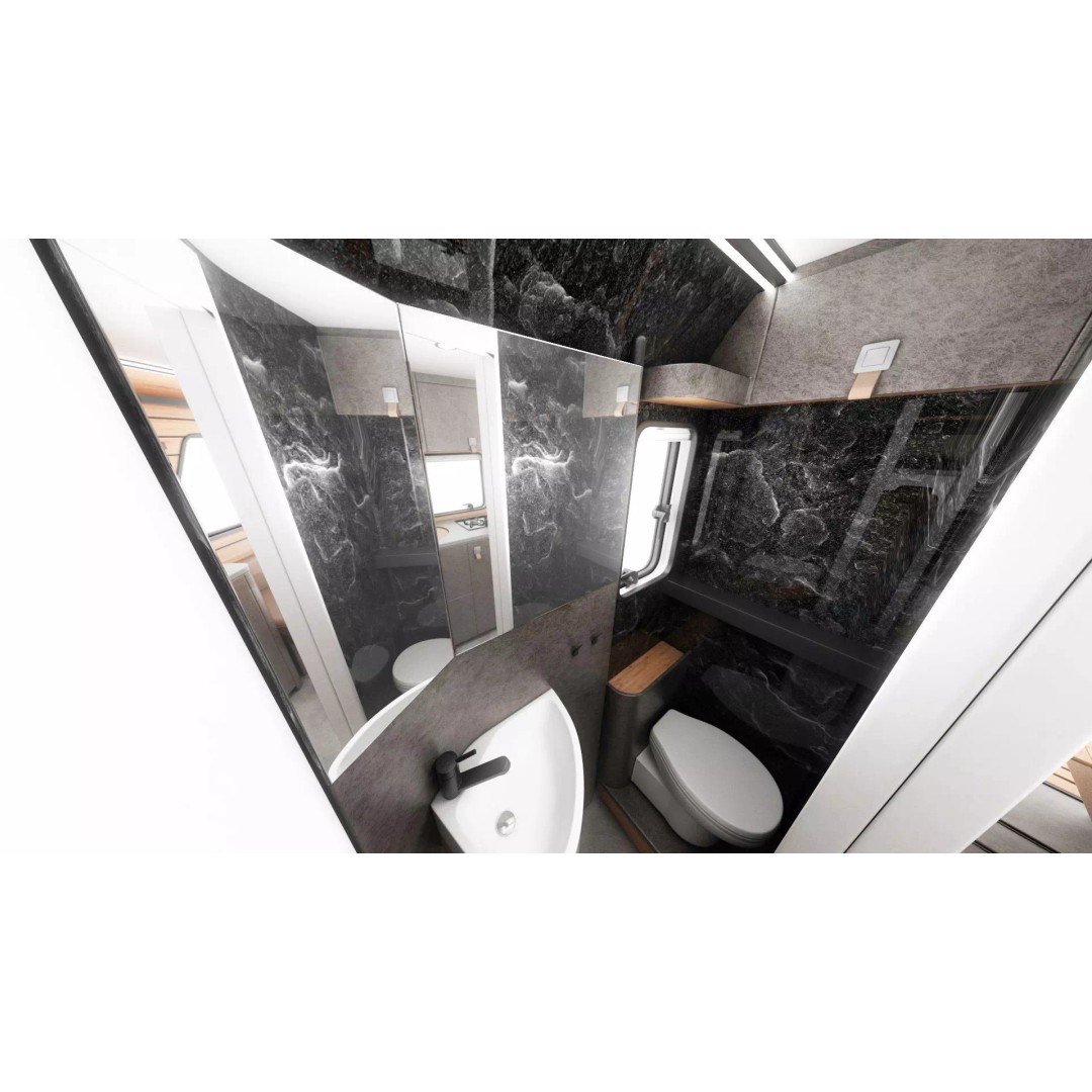 Hymer Venture S 3D Model – Detailed Vehicle with Openable Doors, FBX, OBJ - View 31