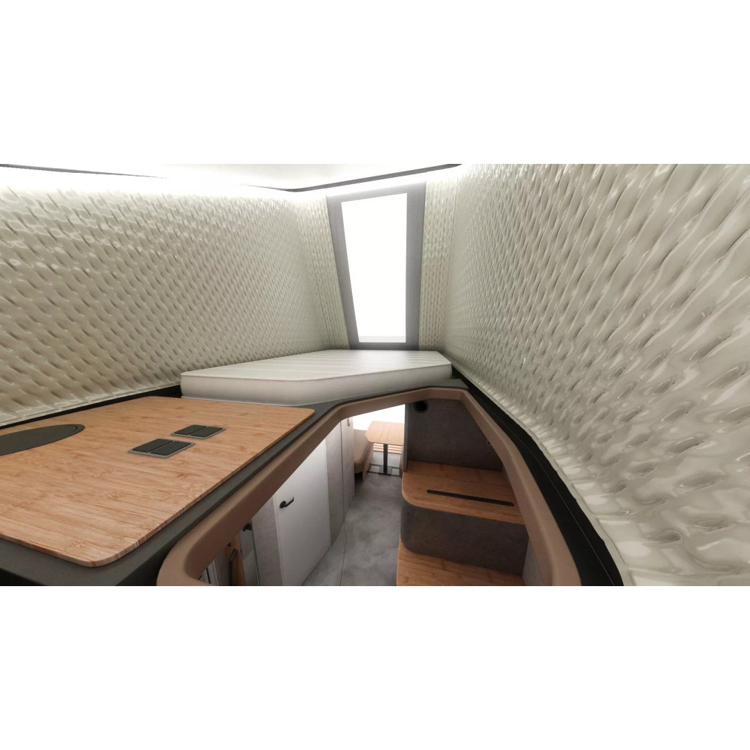 Hymer Venture S 3D Model – Detailed Vehicle with Openable Doors, FBX, OBJ - View 37