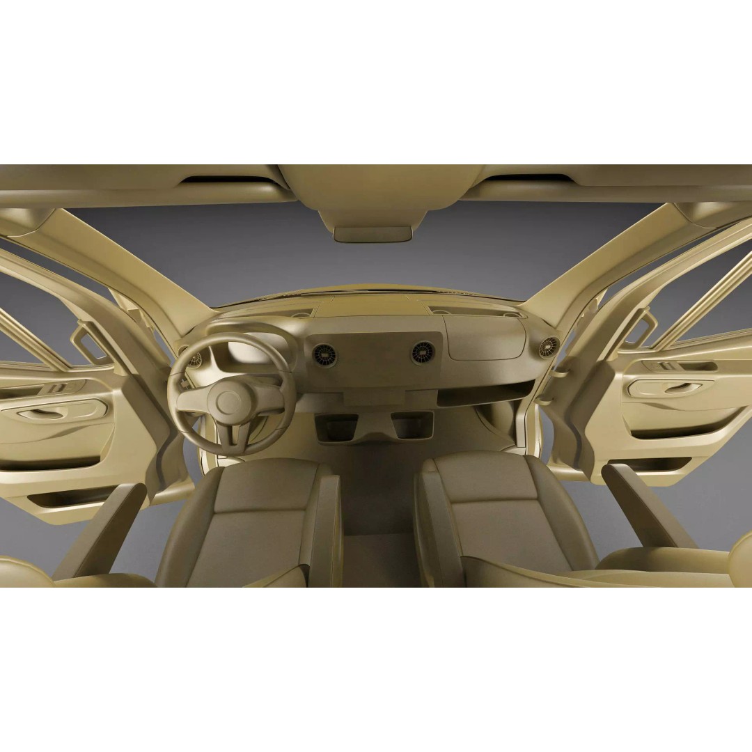 Hymer Venture S 3D Model – Detailed Vehicle with Openable Doors, FBX, OBJ - View 44