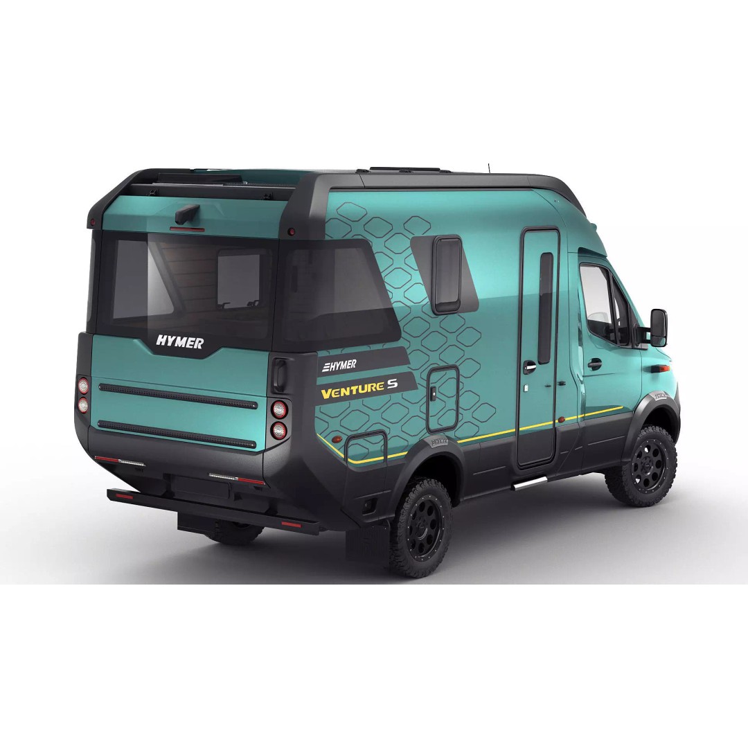 Hymer Venture S 3D Model – Detailed Vehicle with Openable Doors, FBX, OBJ - View 5