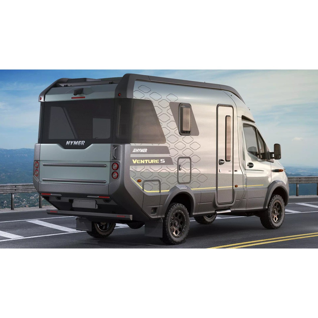 Hymer Venture S 3D Model – Detailed Vehicle with Openable Doors, FBX, OBJ - View 8