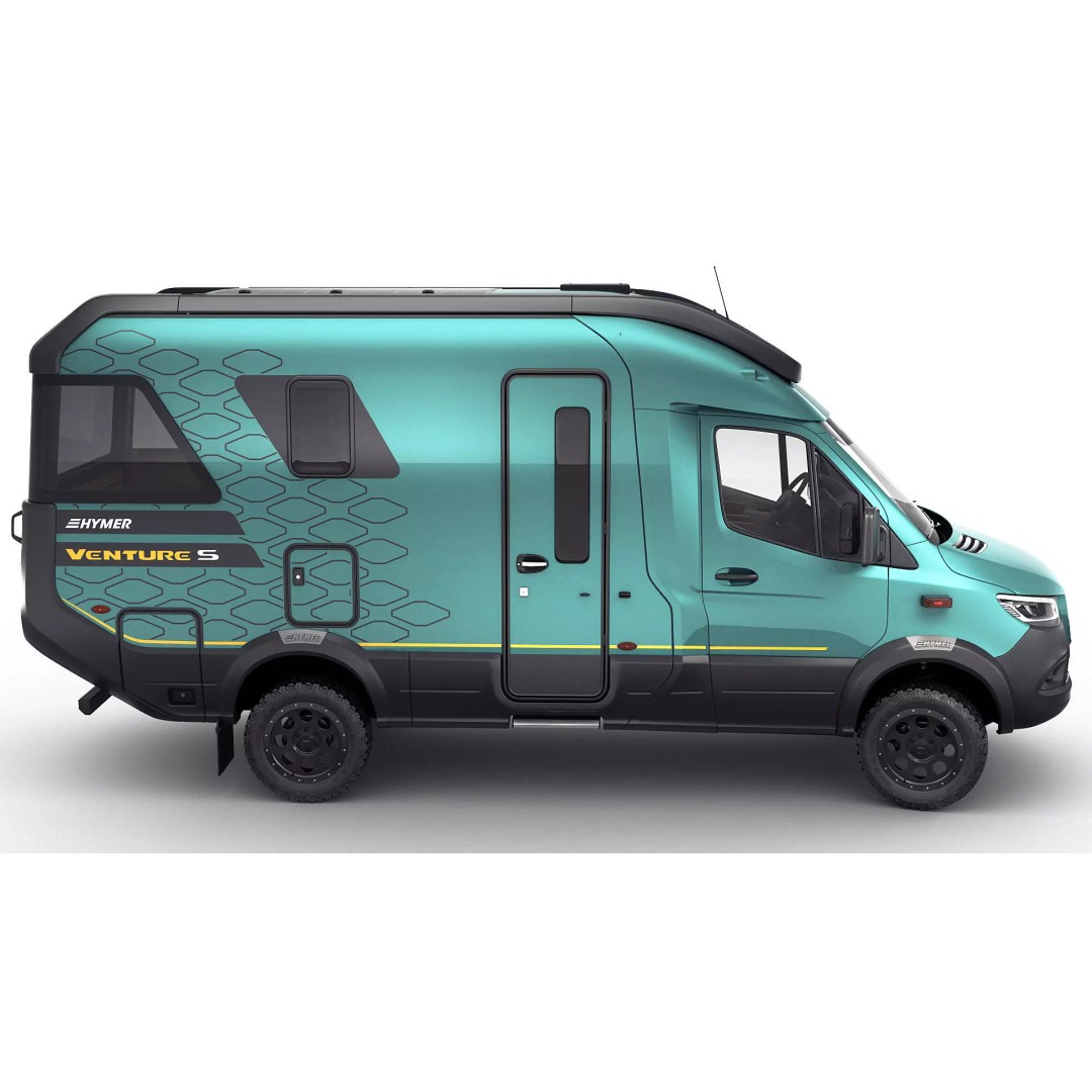 Hymer Venture S 3D Model – Detailed Vehicle with Openable Doors, FBX, OBJ - View 9