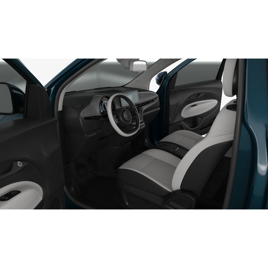 Fiat 500 3D Model – High Poly City Car, FBX, OBJ, PBR Textures - View 12