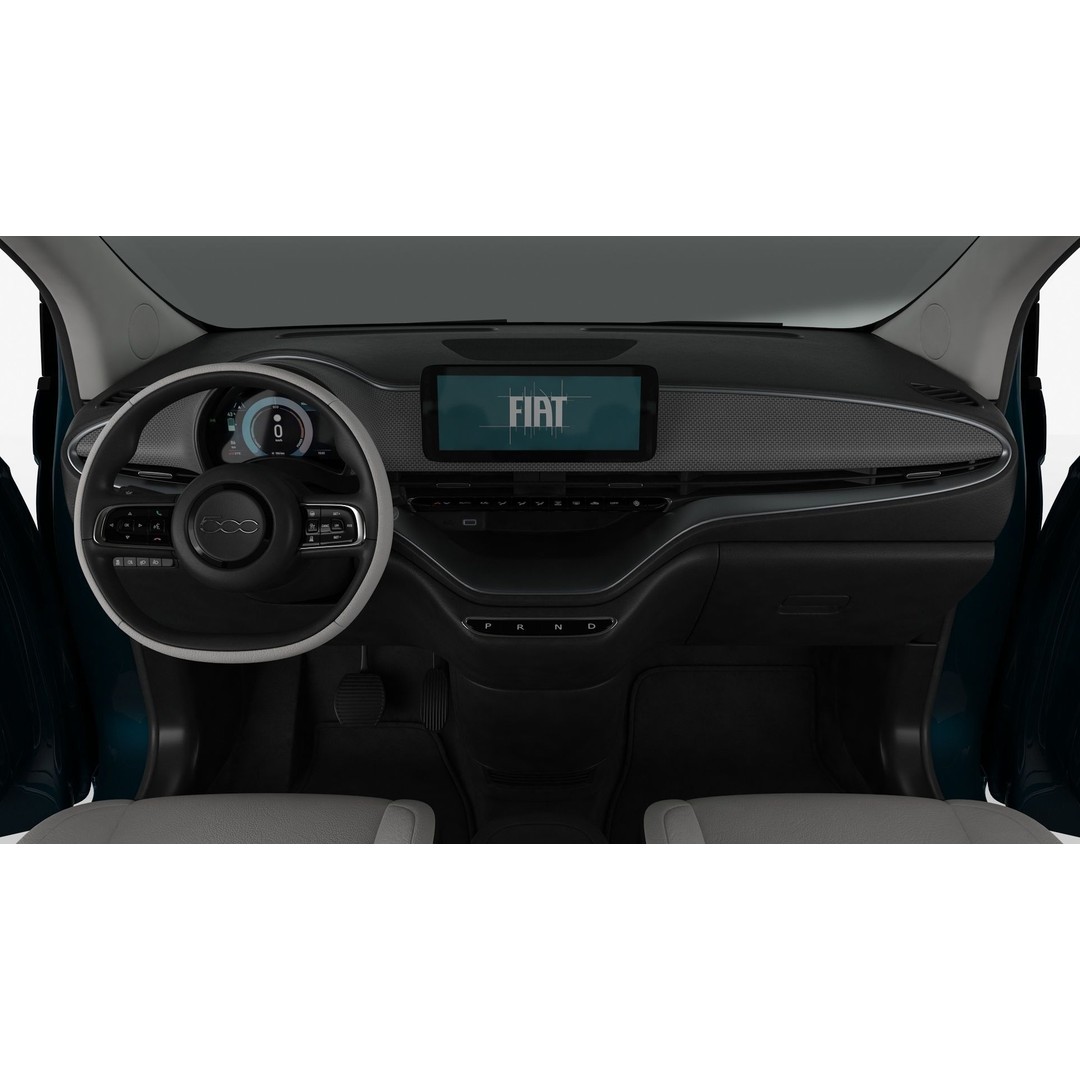 Fiat 500 3D Model – High Poly City Car, FBX, OBJ, PBR Textures - View 14