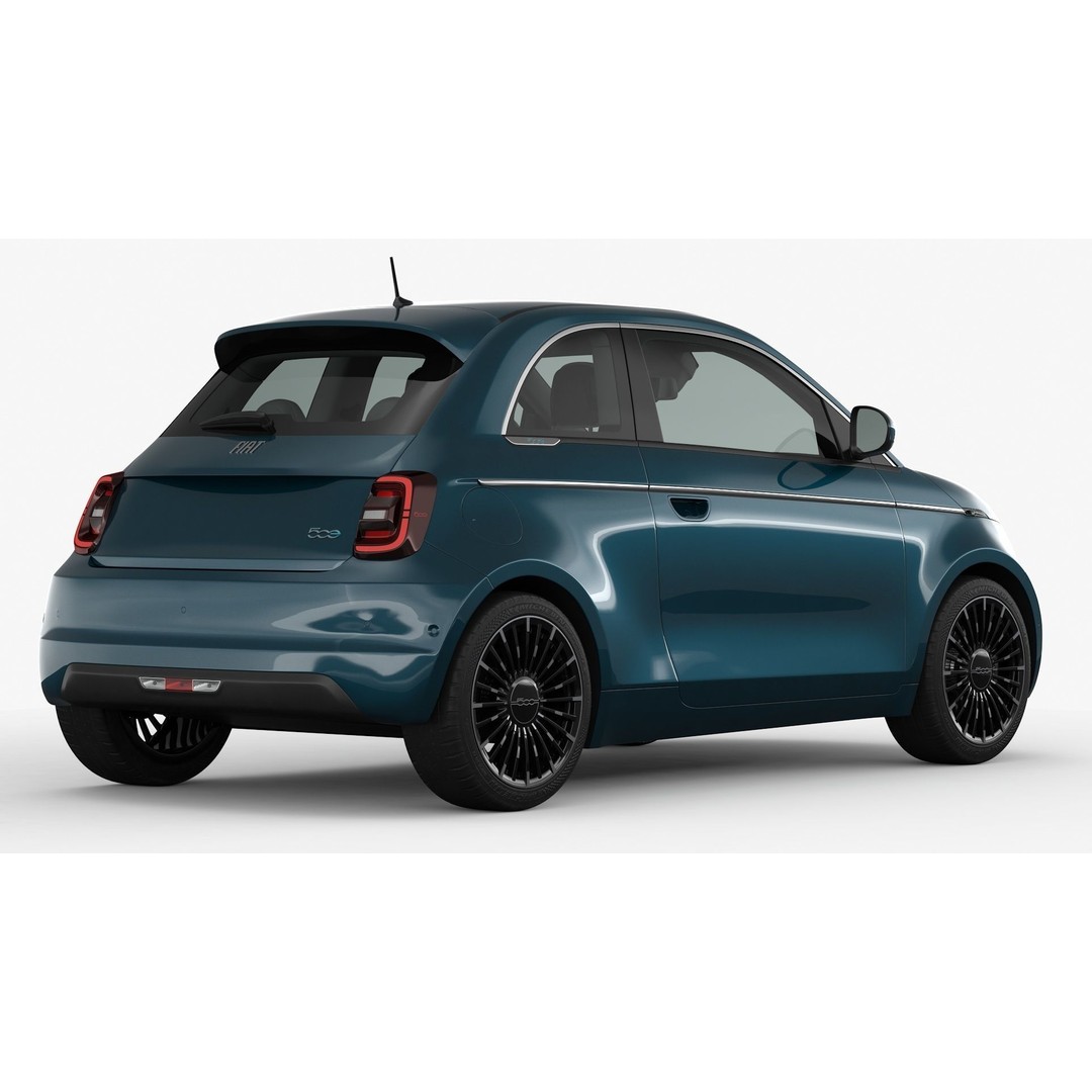 Fiat 500 3D Model – High Poly City Car, FBX, OBJ, PBR Textures - View 3