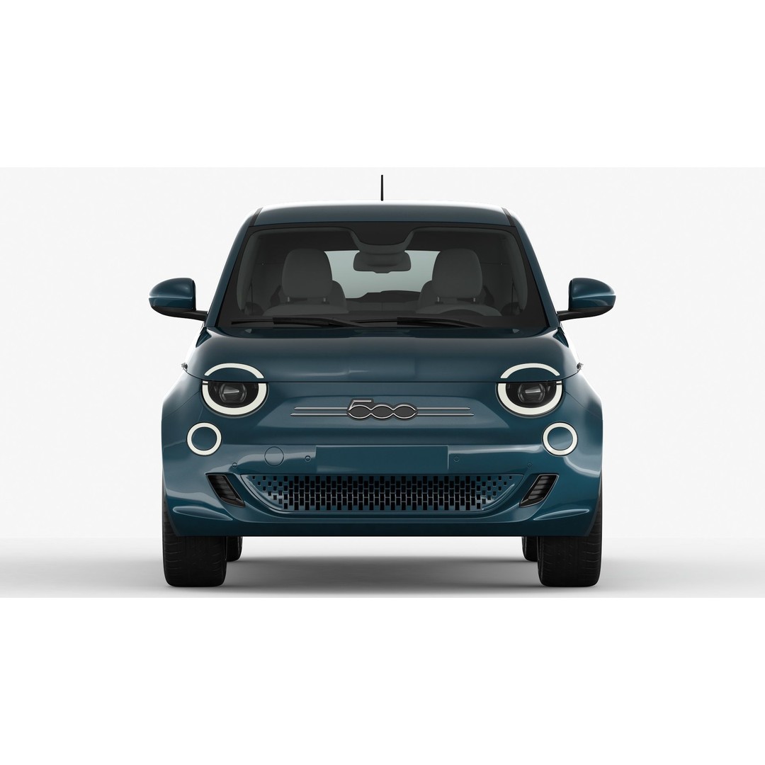 Fiat 500 3D Model – High Poly City Car, FBX, OBJ, PBR Textures - View 7