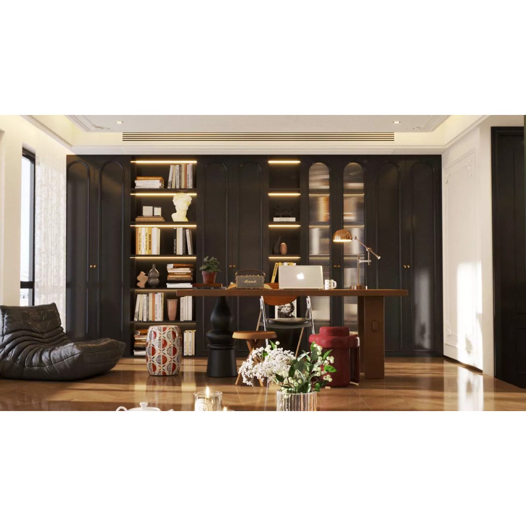 Contemporary Living Room 3D Model – High Poly Interior Asset, FBX - View 6