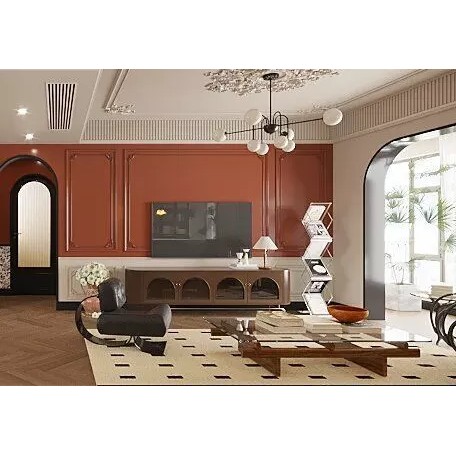 Contemporary Living Room 3D Model – High Poly Interior Asset, FBX - View 7