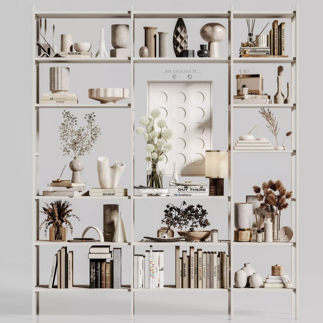 B&B Italia Jack 04 3D Model – High Poly Interior Asset, FBX, OBJ - View 2