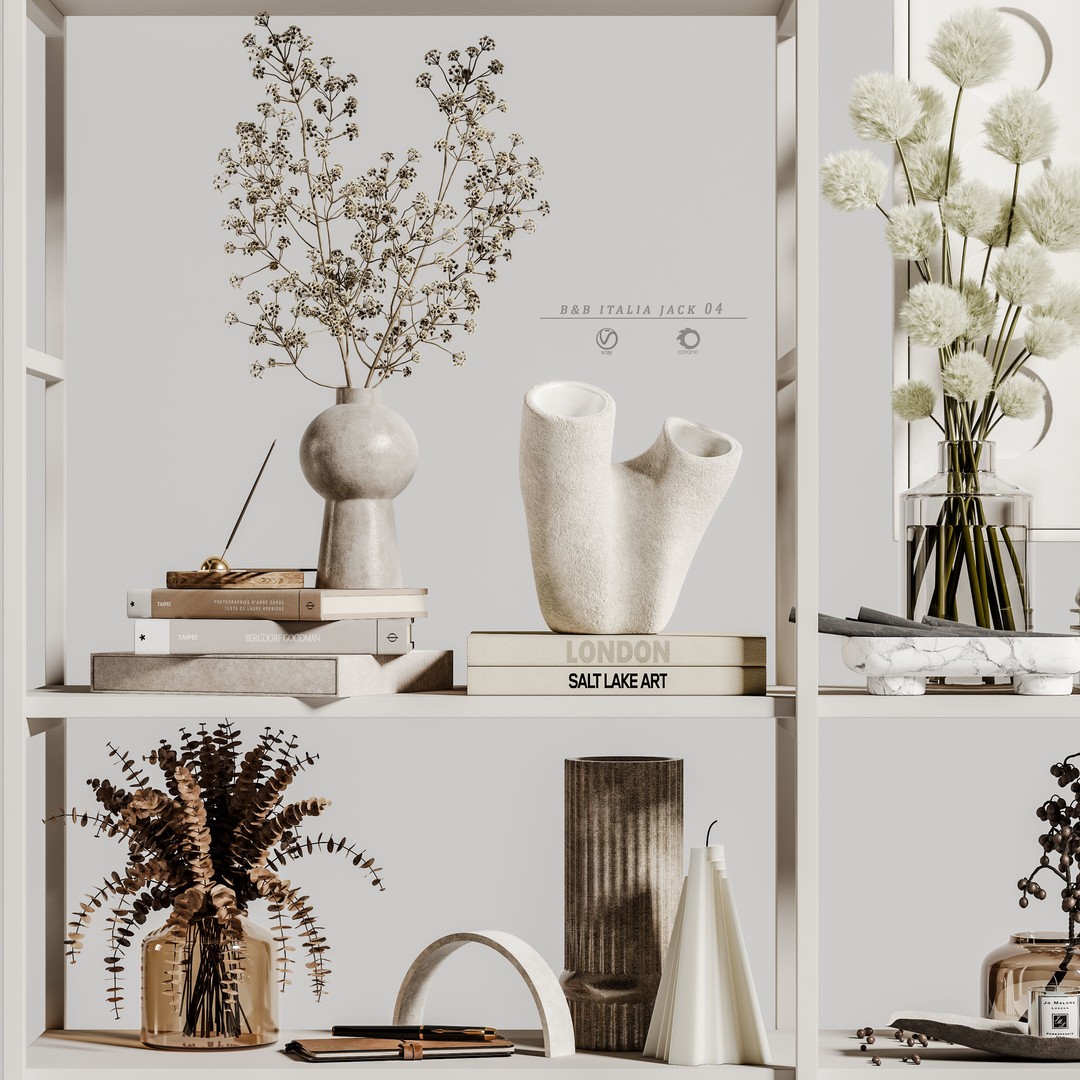 B&B Italia Jack 04 3D Model – High Poly Interior Asset, FBX, OBJ - View 4