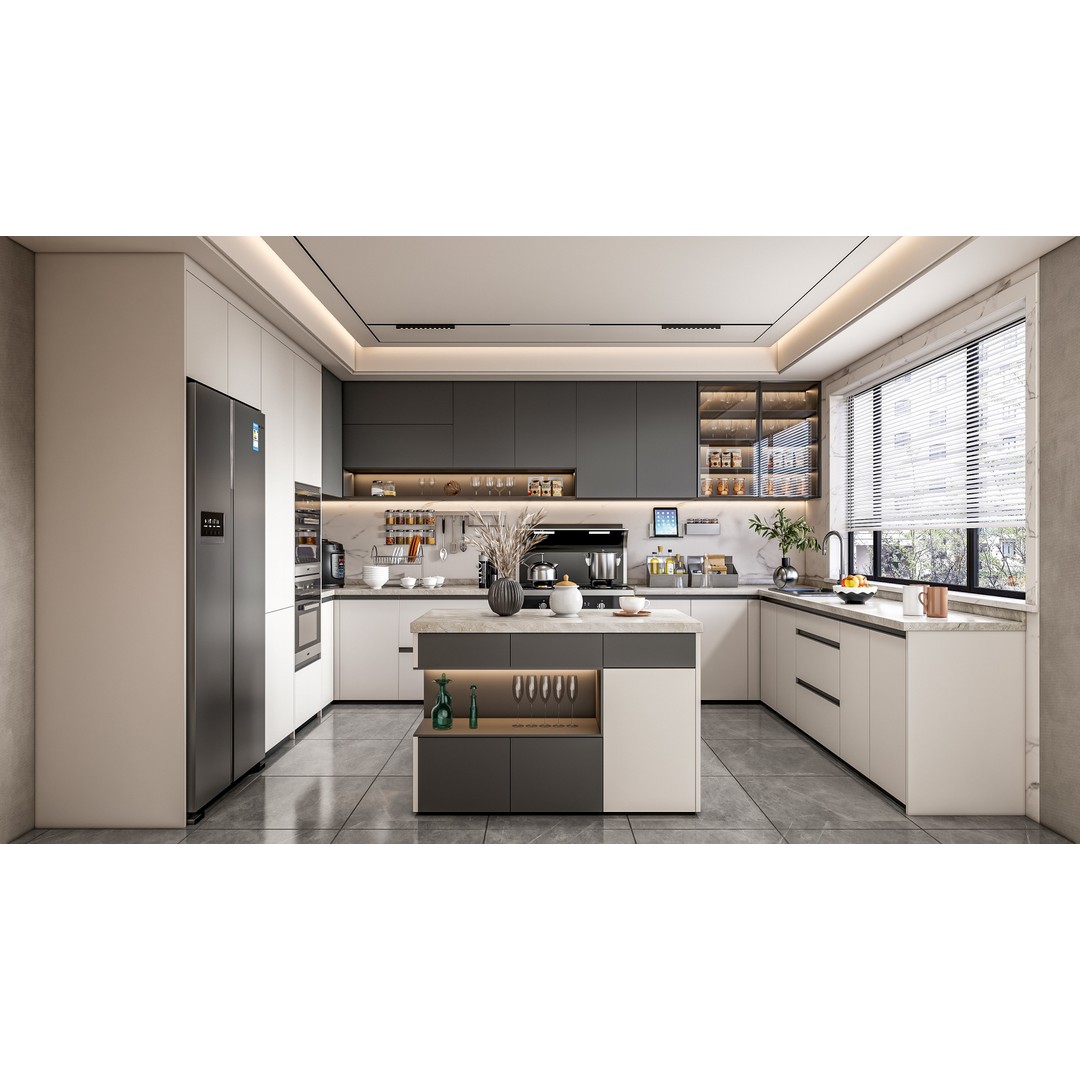 Kitchen 3D Model – Fully Parametric, Resizable, FBX, Blender - View 5