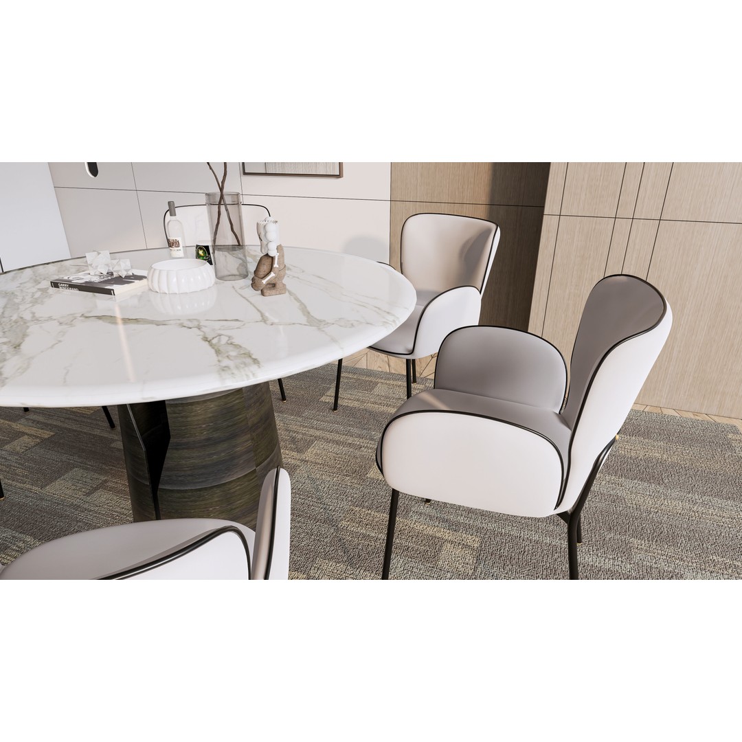 Dining Room 3D Model – Modern Full Scene with Textures & Lighting - View 13