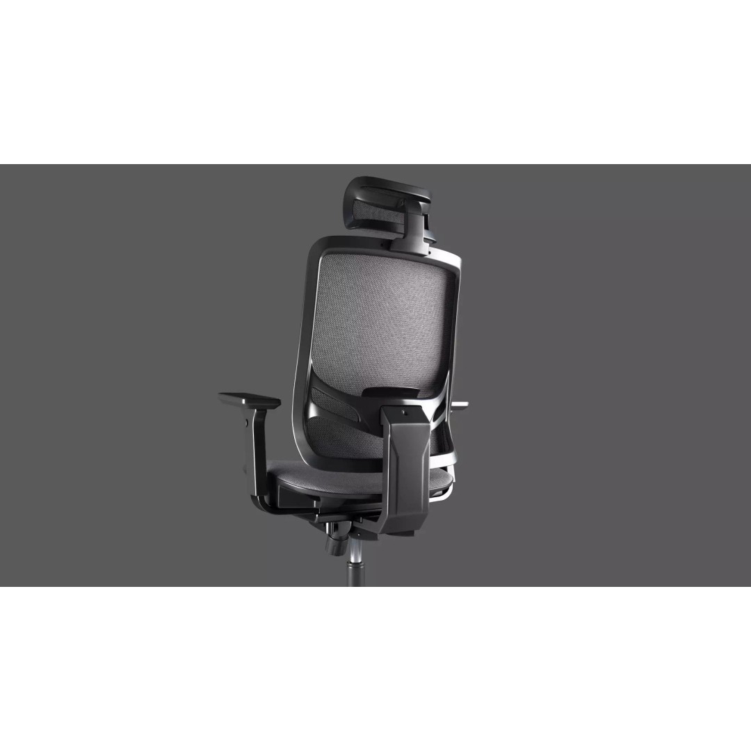 Realistic Office Chair 3D Model – High Poly PBR Asset, FBX, OBJ - View 8