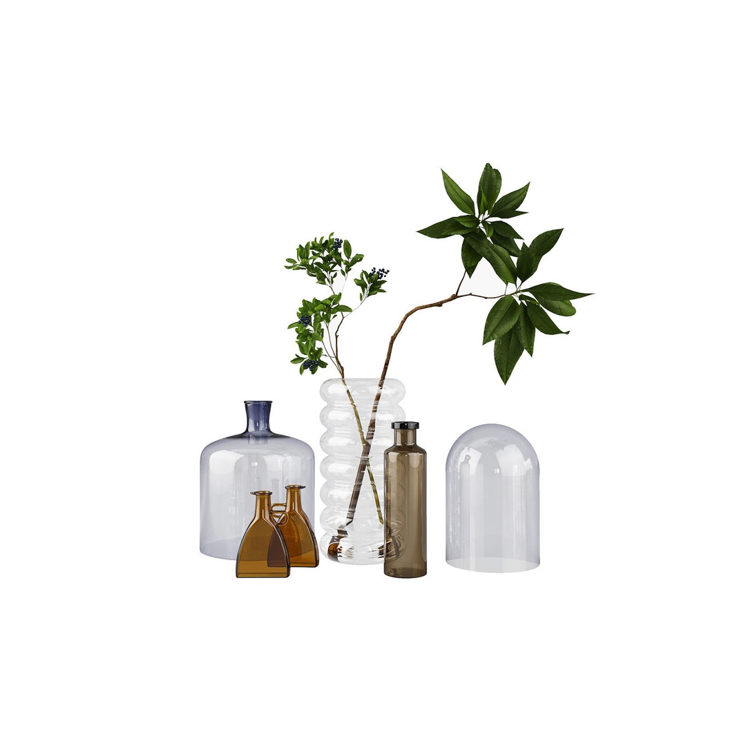 Interior Accessories 3D Model – High-Quality PBR Collection, FBX/OBJ - View 10