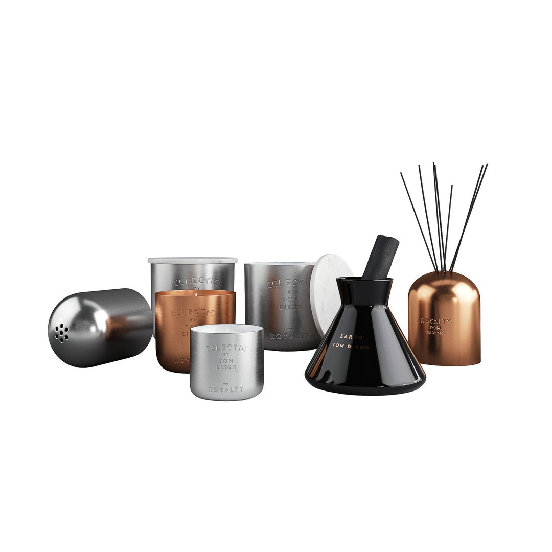 Interior Accessories 3D Model – High-Quality PBR Collection, FBX/OBJ - View 14