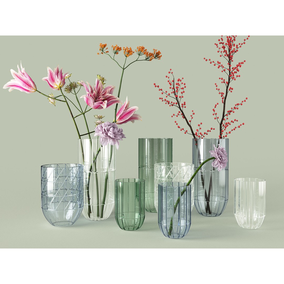 Interior Accessories 3D Model – High-Quality PBR Collection, FBX/OBJ - View 15