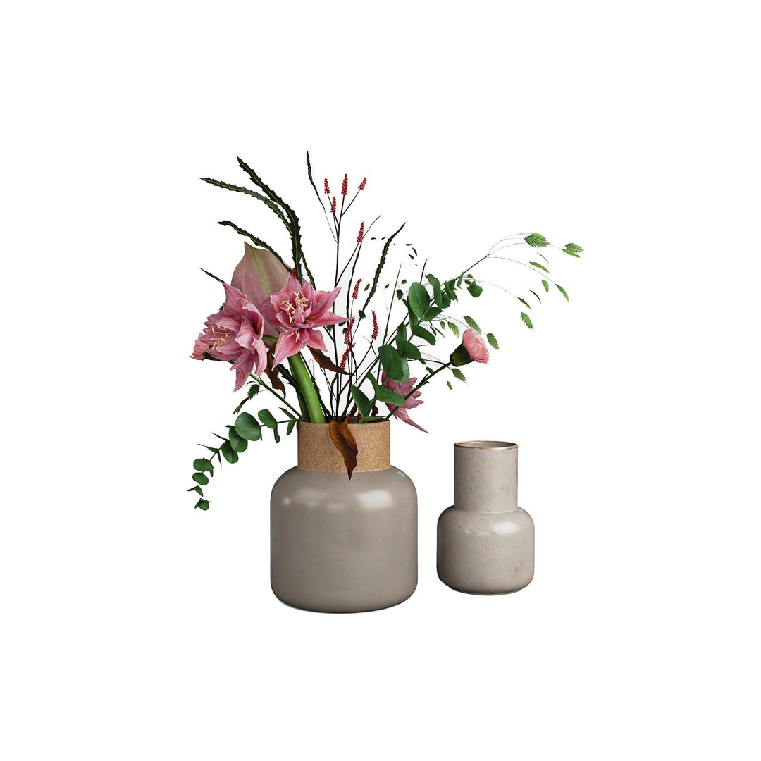 Interior Accessories 3D Model – High-Quality PBR Collection, FBX/OBJ - View 16