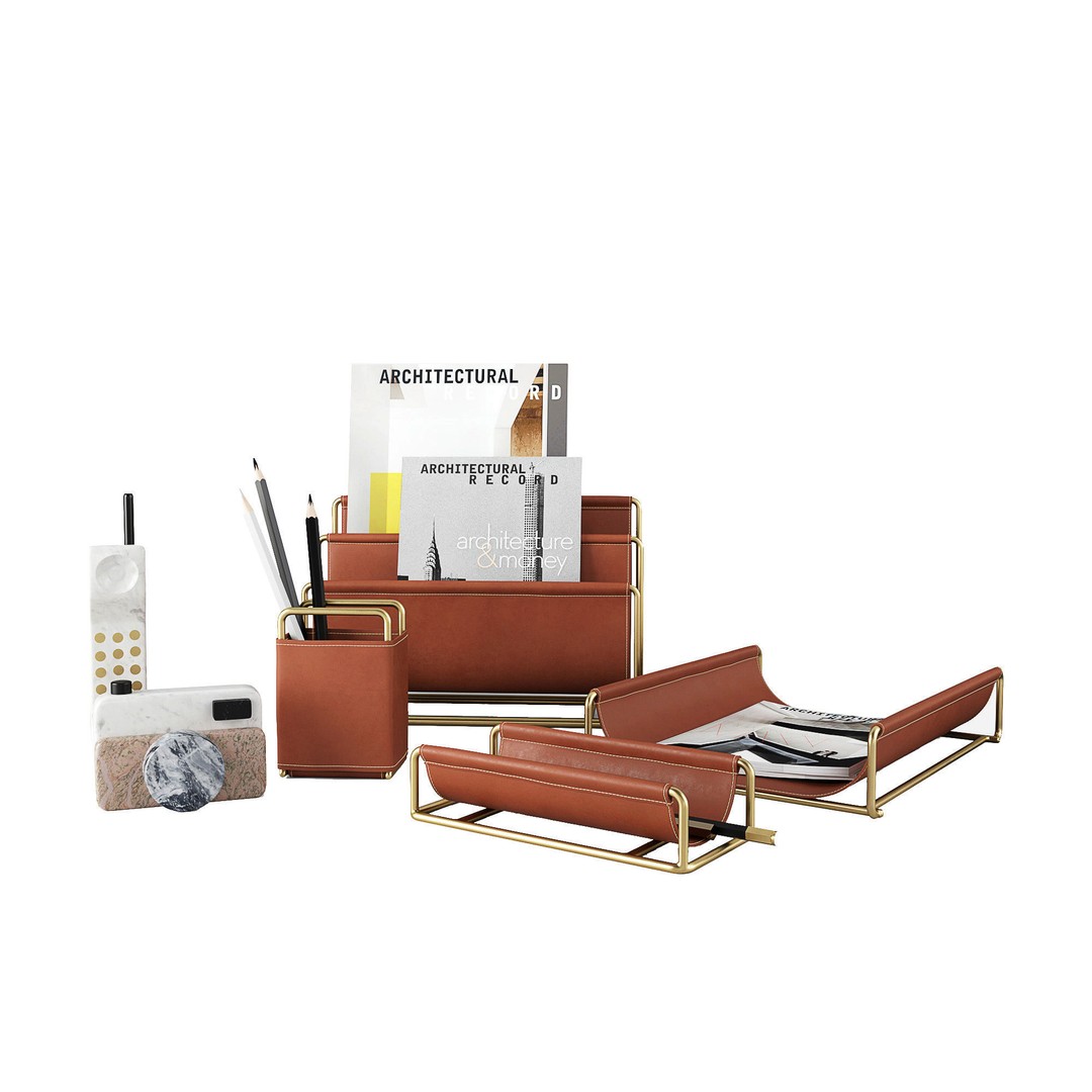 Interior Accessories 3D Model – High-Quality PBR Collection, FBX/OBJ - View 18