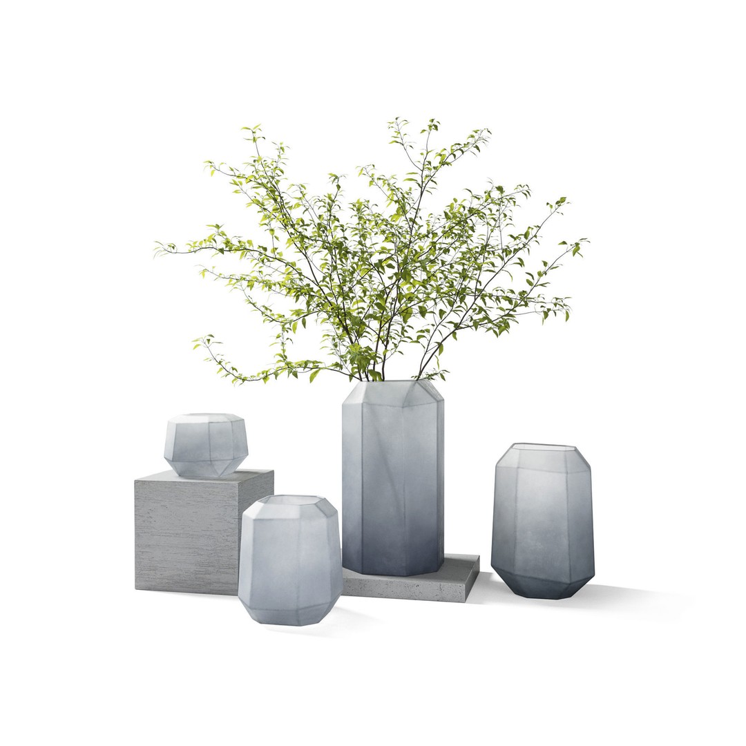 Interior Accessories 3D Model – High-Quality PBR Collection, FBX/OBJ - View 19