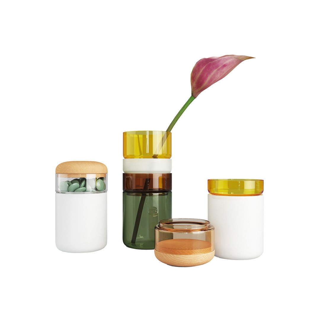 Interior Accessories 3D Model – High-Quality PBR Collection, FBX/OBJ - View 32