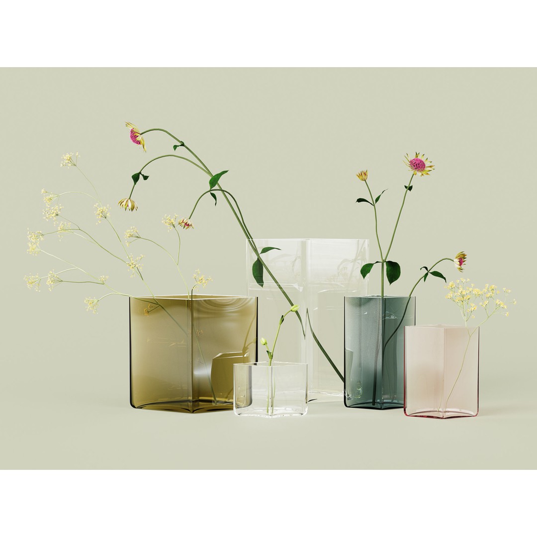 Interior Accessories 3D Model – High-Quality PBR Collection, FBX/OBJ - View 35