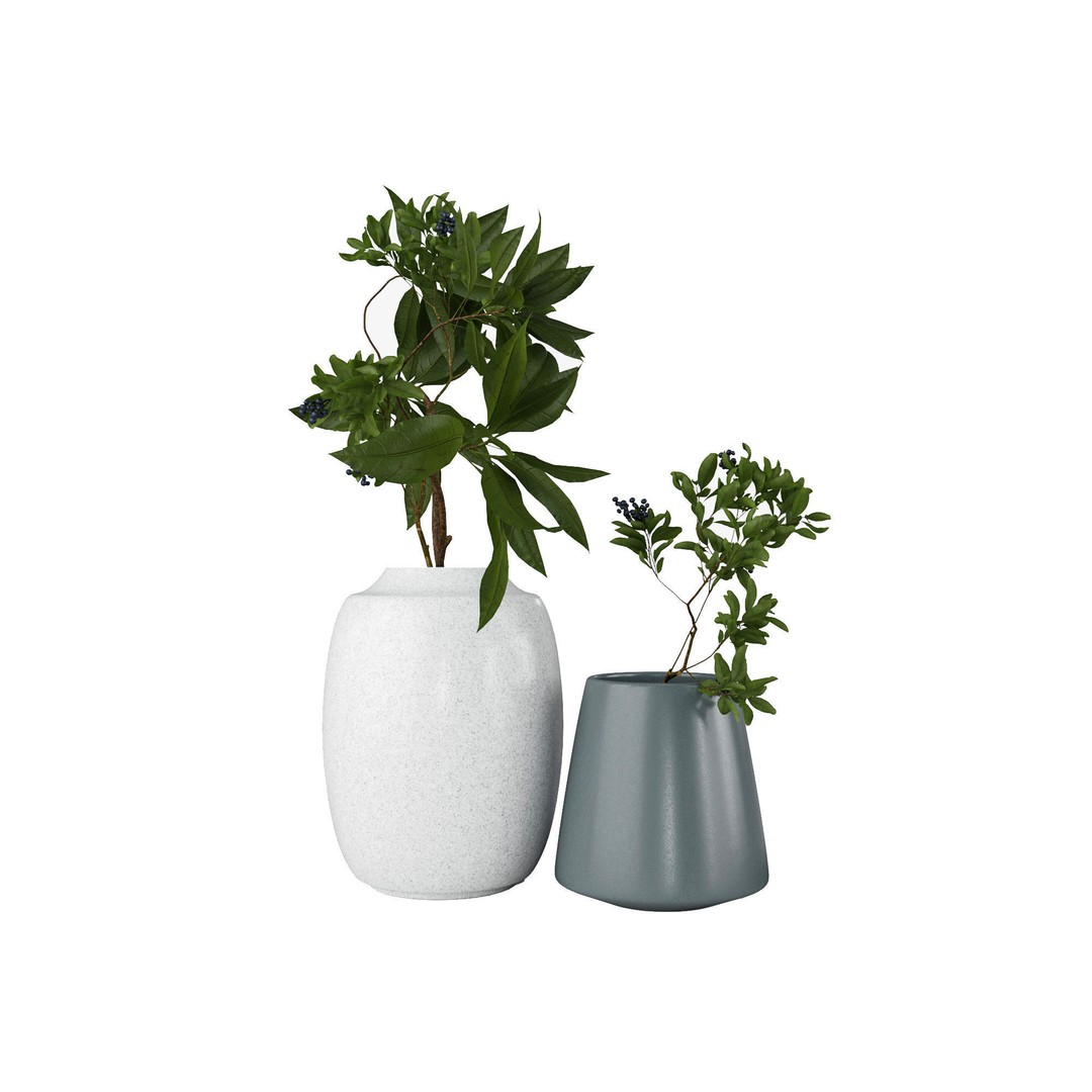 Interior Accessories 3D Model – High-Quality PBR Collection, FBX/OBJ - View 5