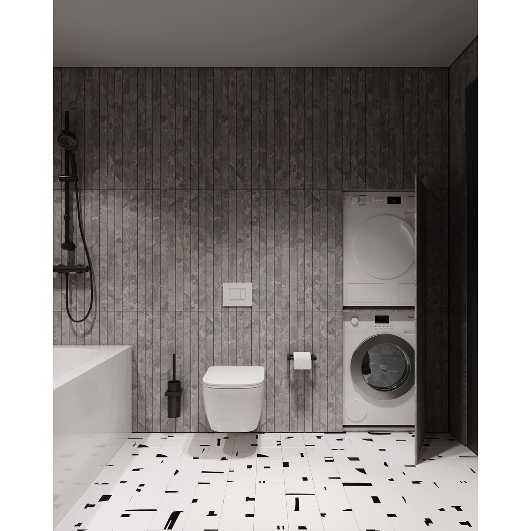 Bathroom 3D Model – Modern Interior Scene with PBR Textures, FBX, OBJ - View 5