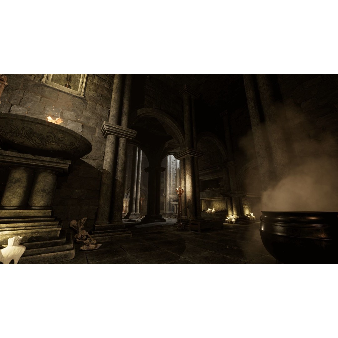 Modular Dungeon 3D Model – Low Poly Kitbash Assets, FBX & Blender - View 14