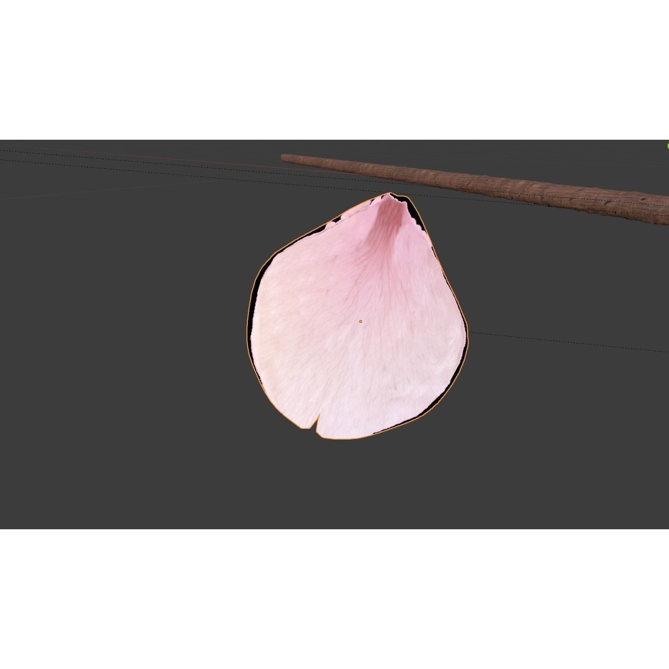 Cherry Blossom Scene - PBR Game-Ready 3D Model - View 7