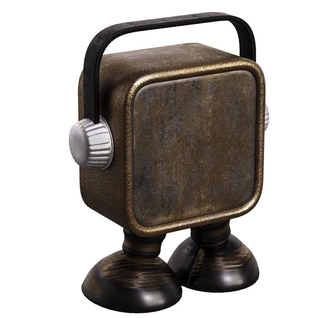 Antique Clock 3D Model – High Poly PBR Asset, FBX, OBJ - View 16