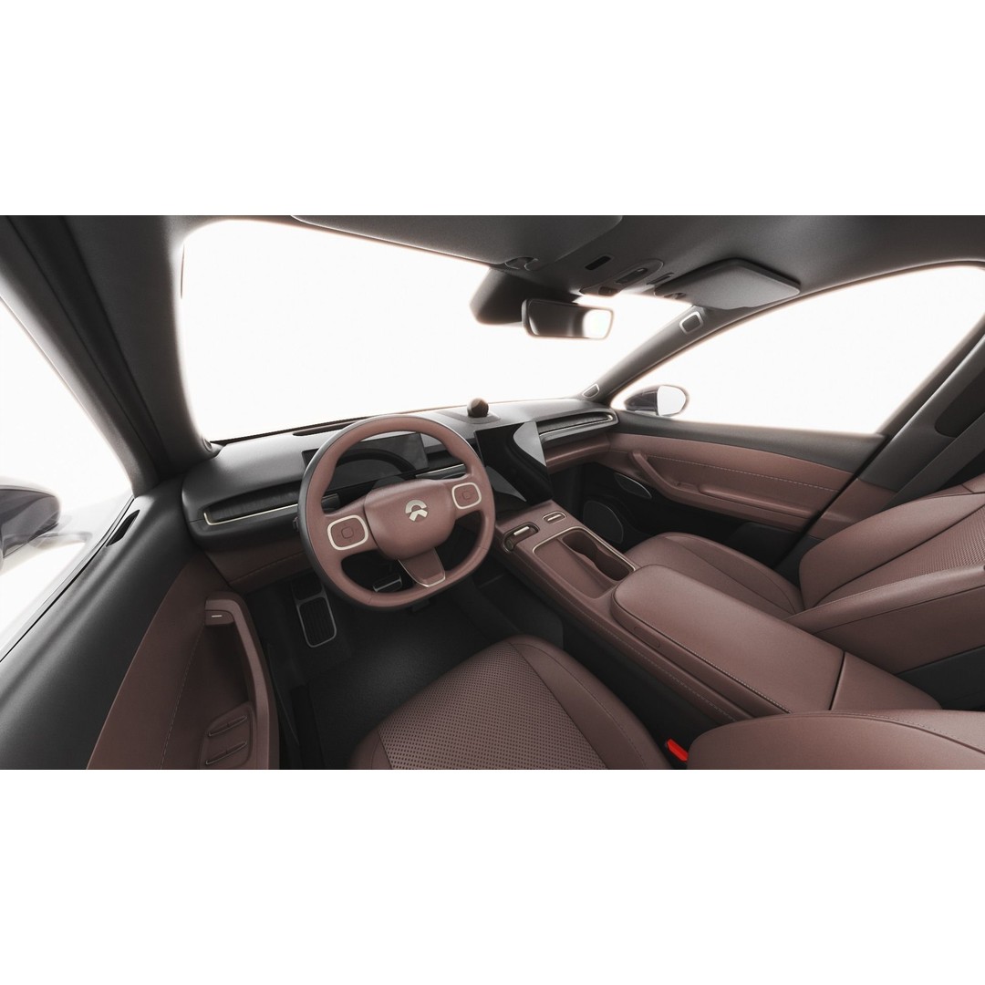 Nio EC7 2023 3D Model – Detailed SUV with Interior, FBX, OBJ - View 15