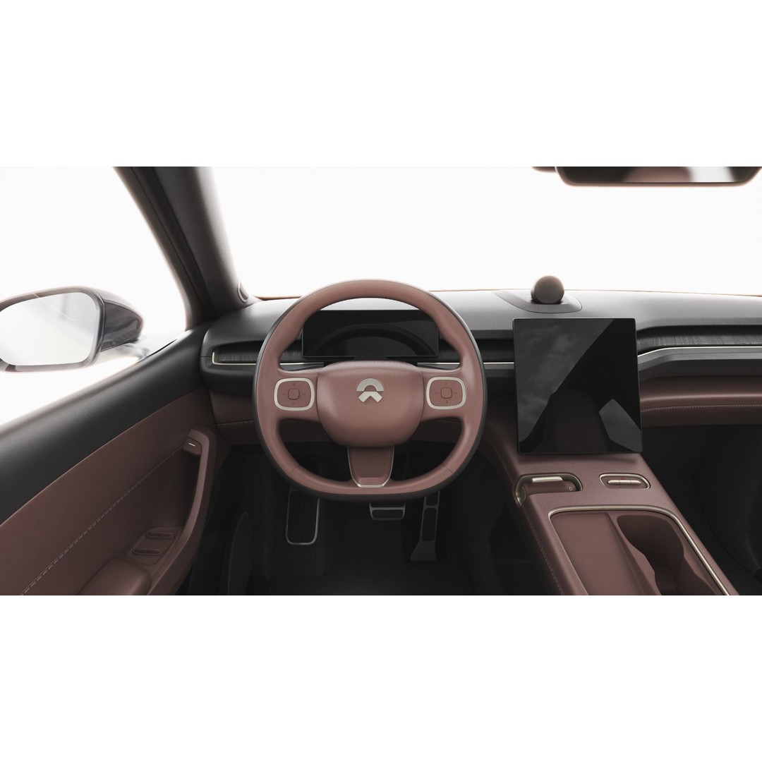 Nio EC7 2023 3D Model – Detailed SUV with Interior, FBX, OBJ - View 20