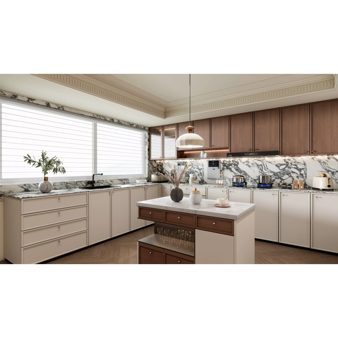 Modern Kitchen 3D Model – Photorealistic Interior Scene, Blender, FBX - View 11