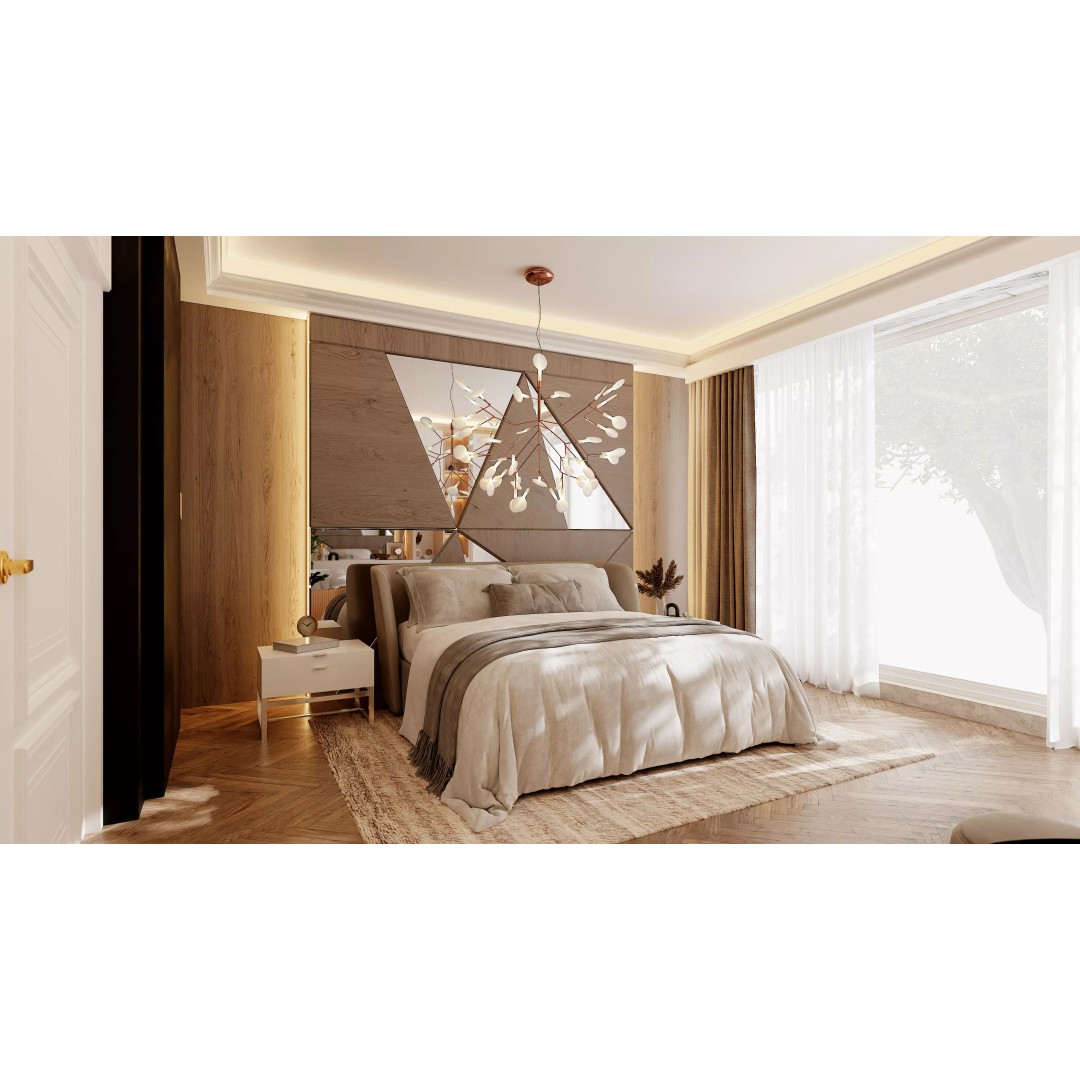 Photorealistic Bedroom 3D Model – High Poly Interior Scene, Blender - View 2