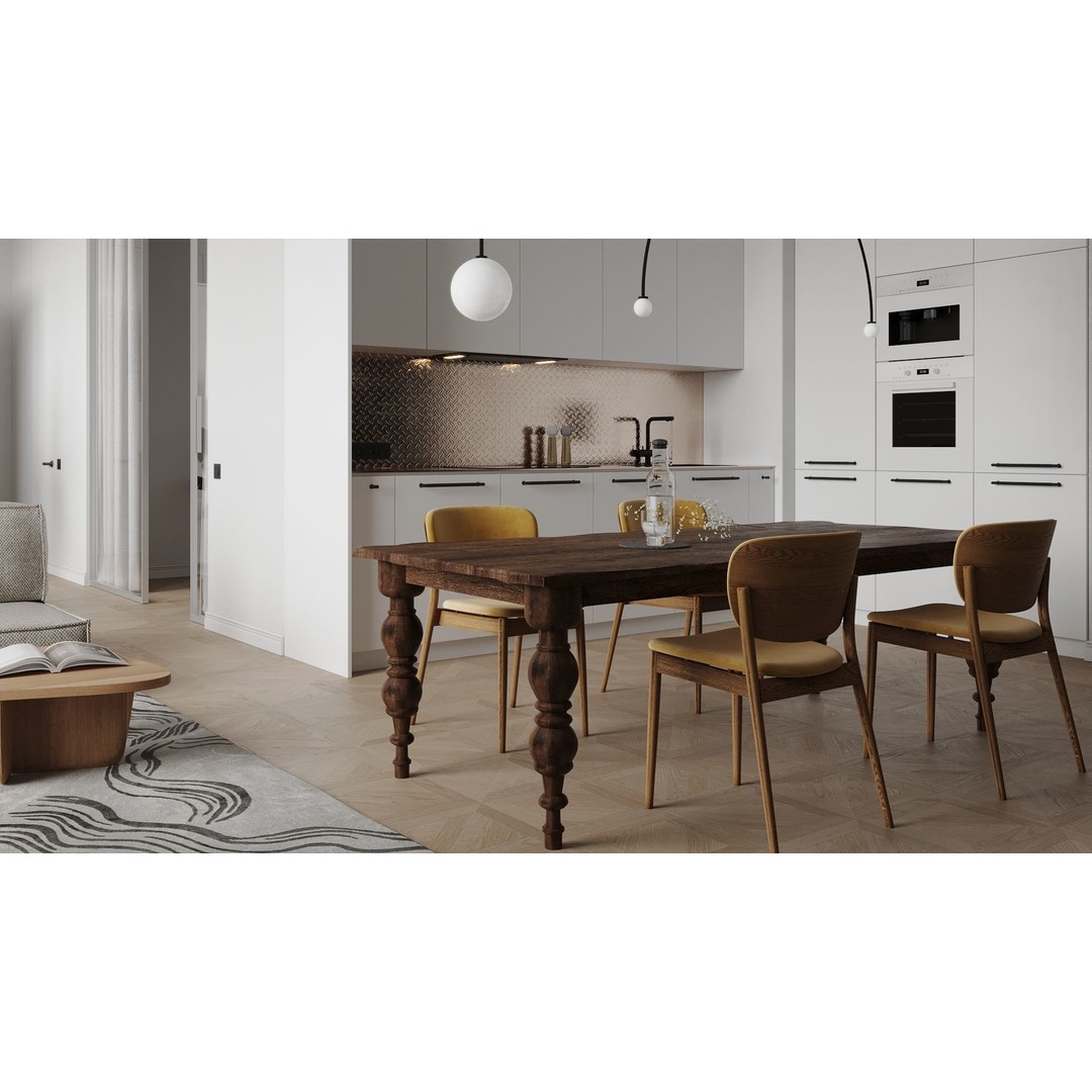 Modern Residential Interior 3D Model – High-Quality Apartment Design, FBX - View 16