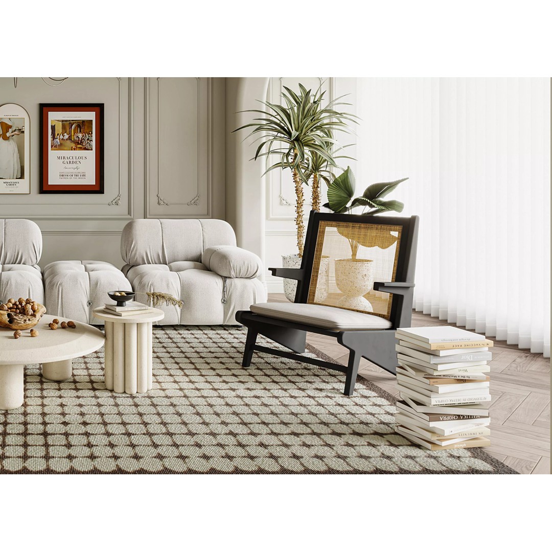 Living Room Scene 3D Model – Modern Interior Design, FBX, OBJ - View 6