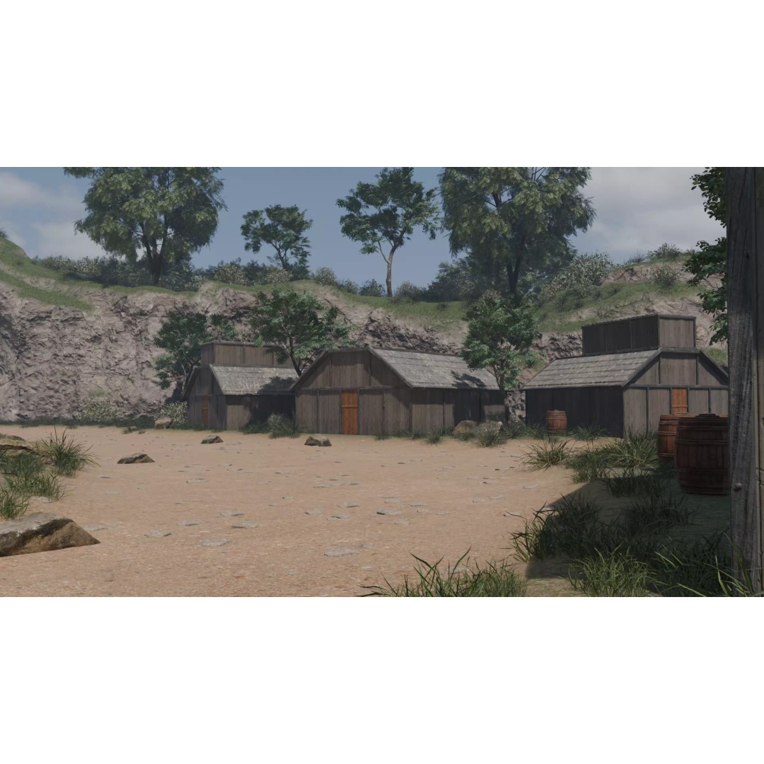 Enchanted Tree Village 3D Model – PBR Exterior Environment, FBX - View 13
