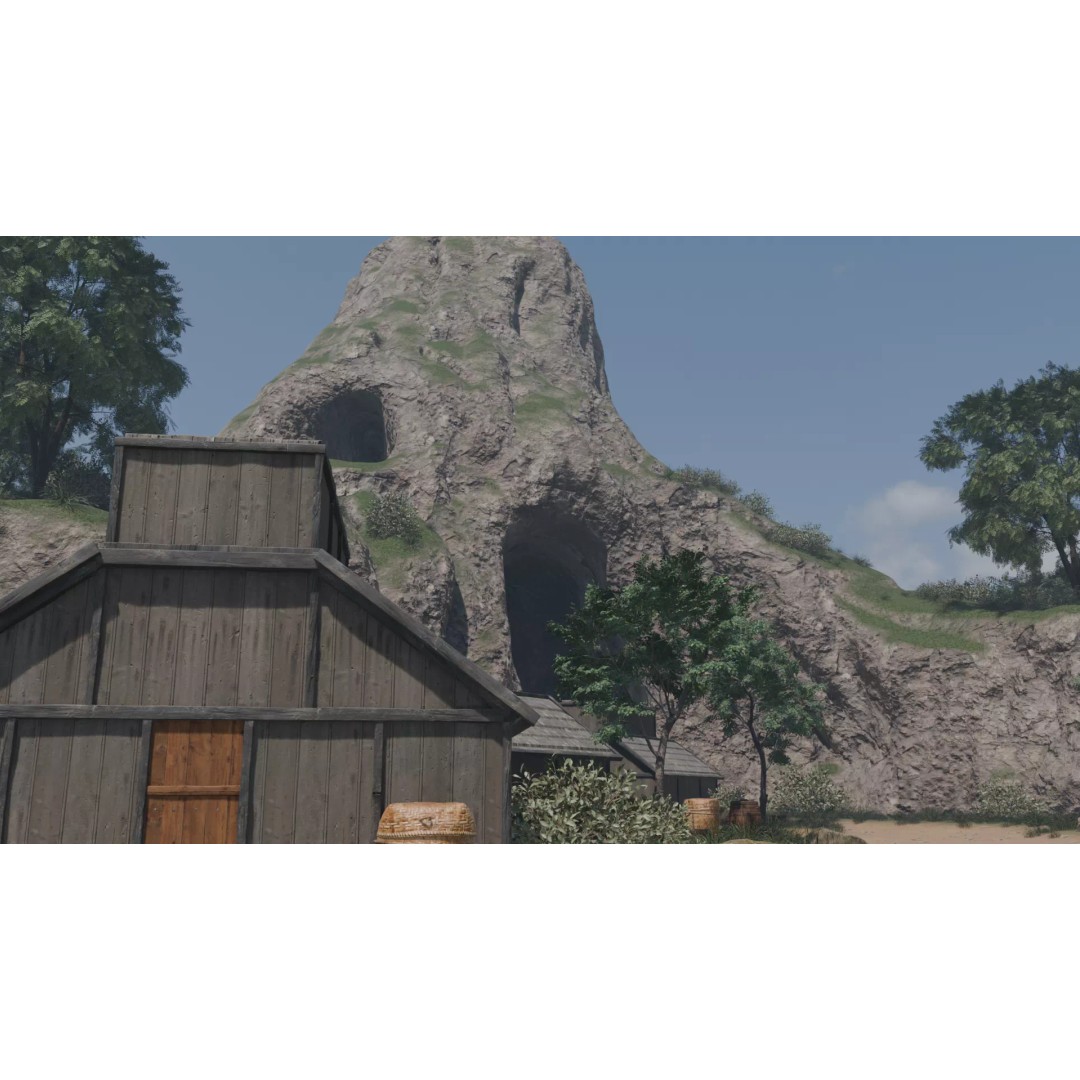 Enchanted Tree Village 3D Model – PBR Exterior Environment, FBX - View 14