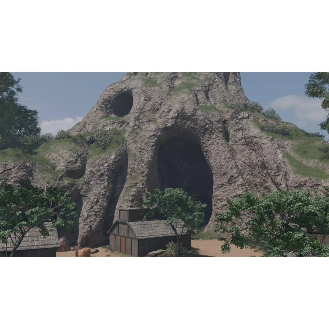 Enchanted Tree Village 3D Model – PBR Exterior Environment, FBX - View 16