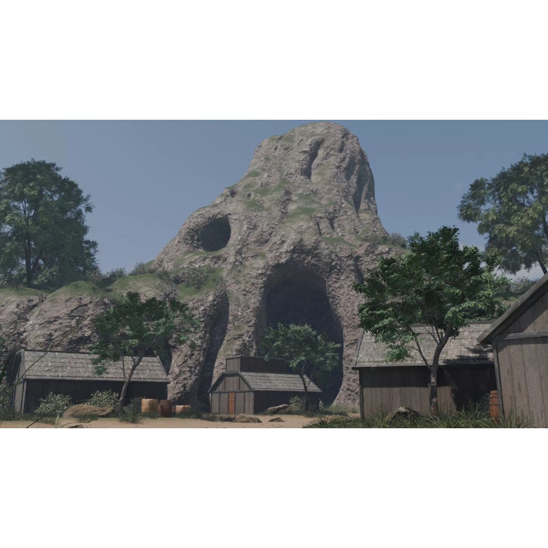 Enchanted Tree Village 3D Model – PBR Exterior Environment, FBX - View 7